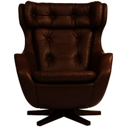 Parker Knoll Statesman Como Leather Recliner Chair Oak
